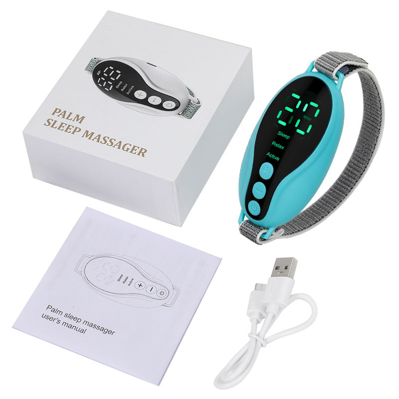 Sleep Instrument,Brain Massage Adjust Heart Rate,Headache Focus Attention,Small and Easy to Carry,Improve Deep Sleep