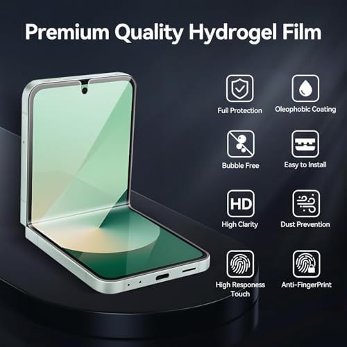 4-in-1 Screen Protector for Samsung Galaxy Z Flip 6