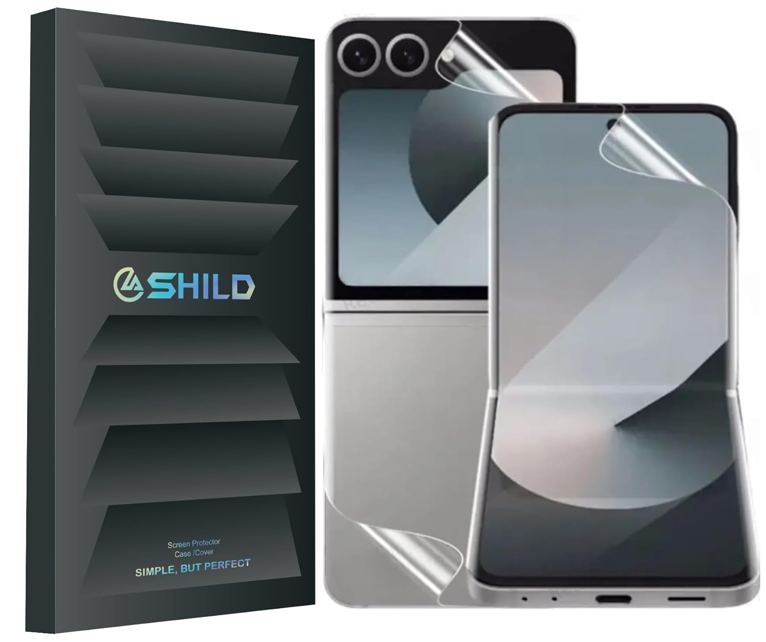 4-in-1 Screen Protector for Samsung Galaxy Z Flip 6