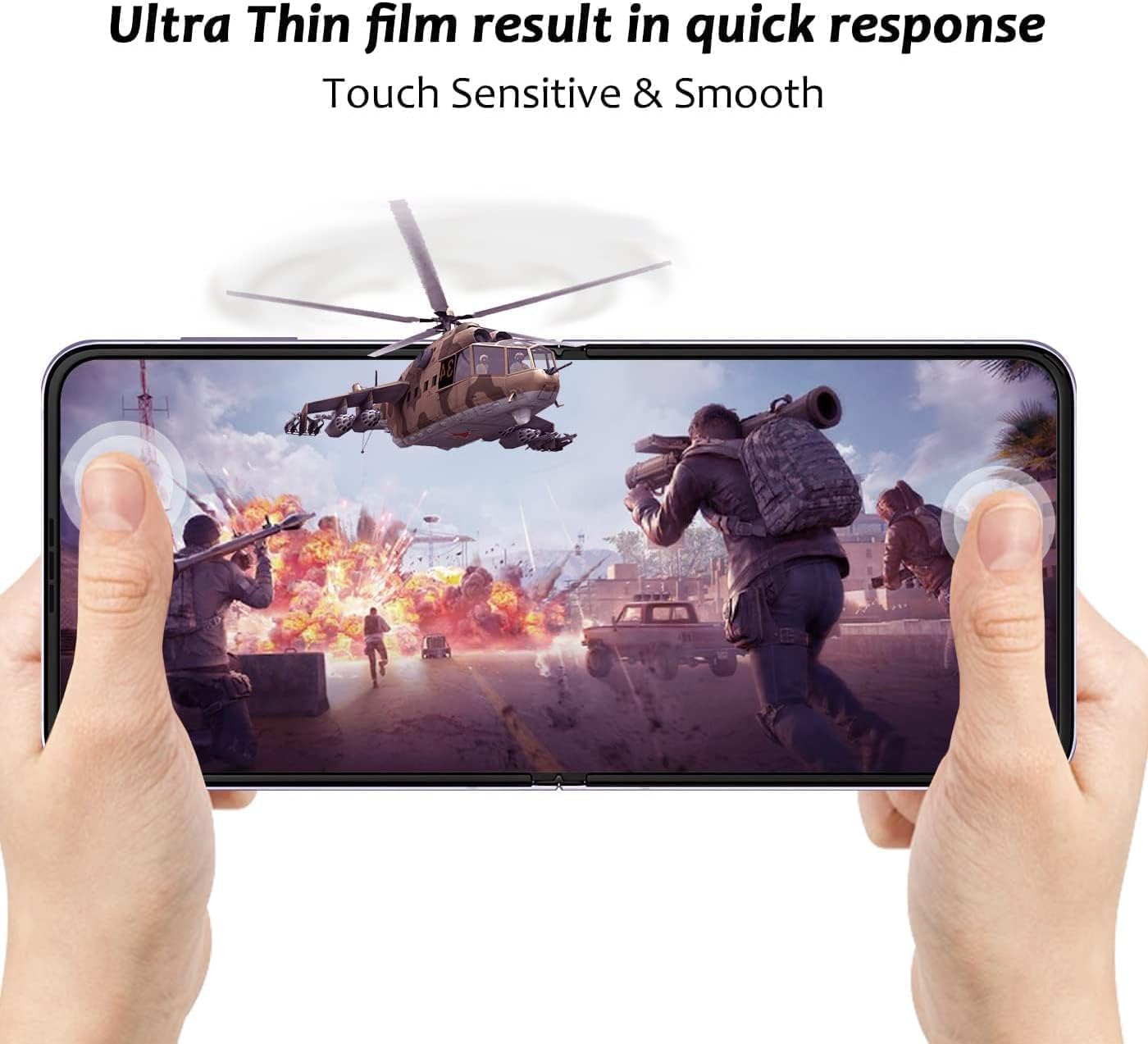 4-in-1 Flexible Screen Protector for Samsung Galaxy Z Flip 3