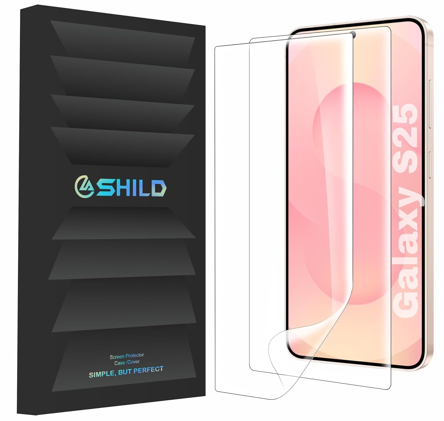 2-Pack Screen Protector for Samsung Galaxy S25