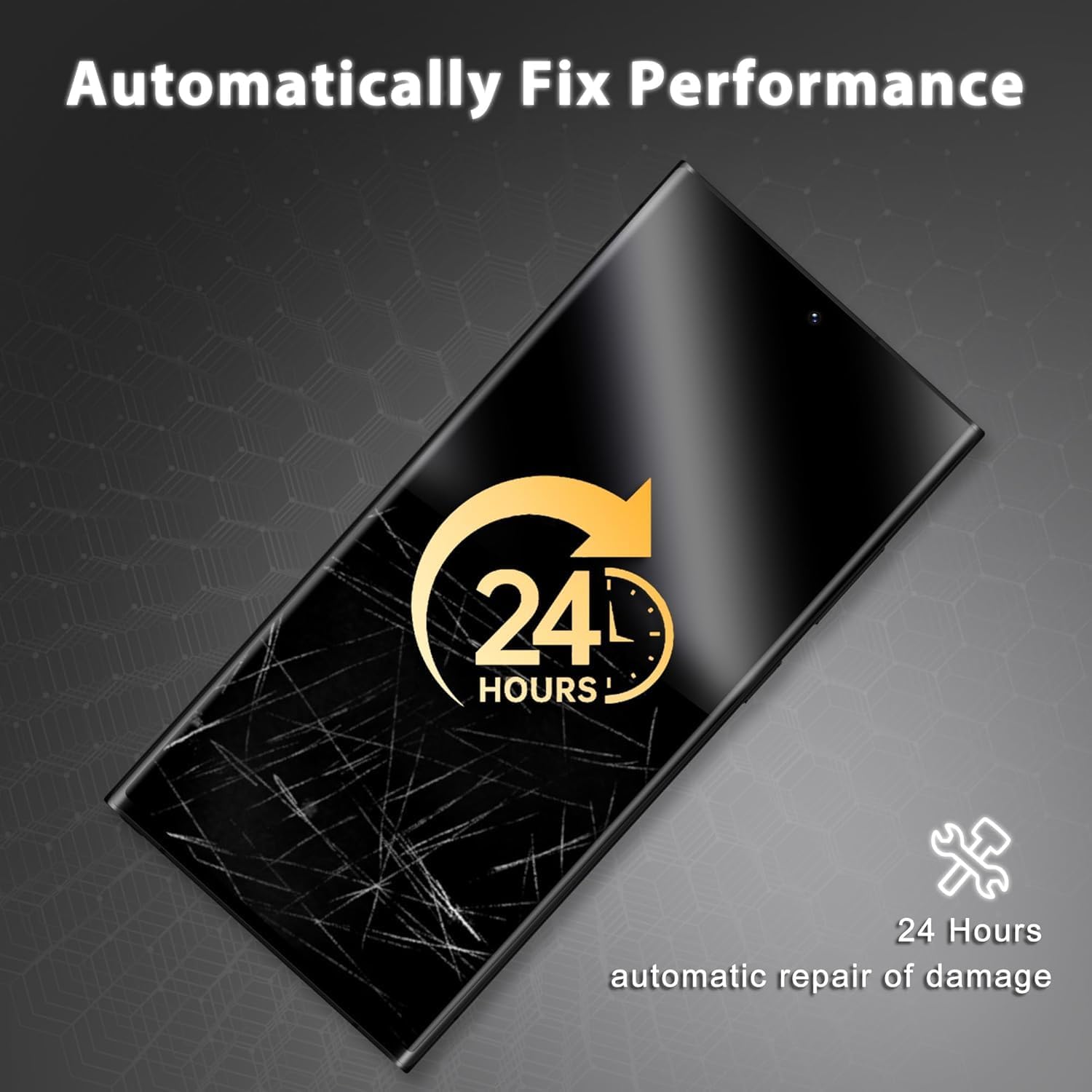 Silicone (2-Pack) Screen Protector for Motorola Edge 60 Fusion