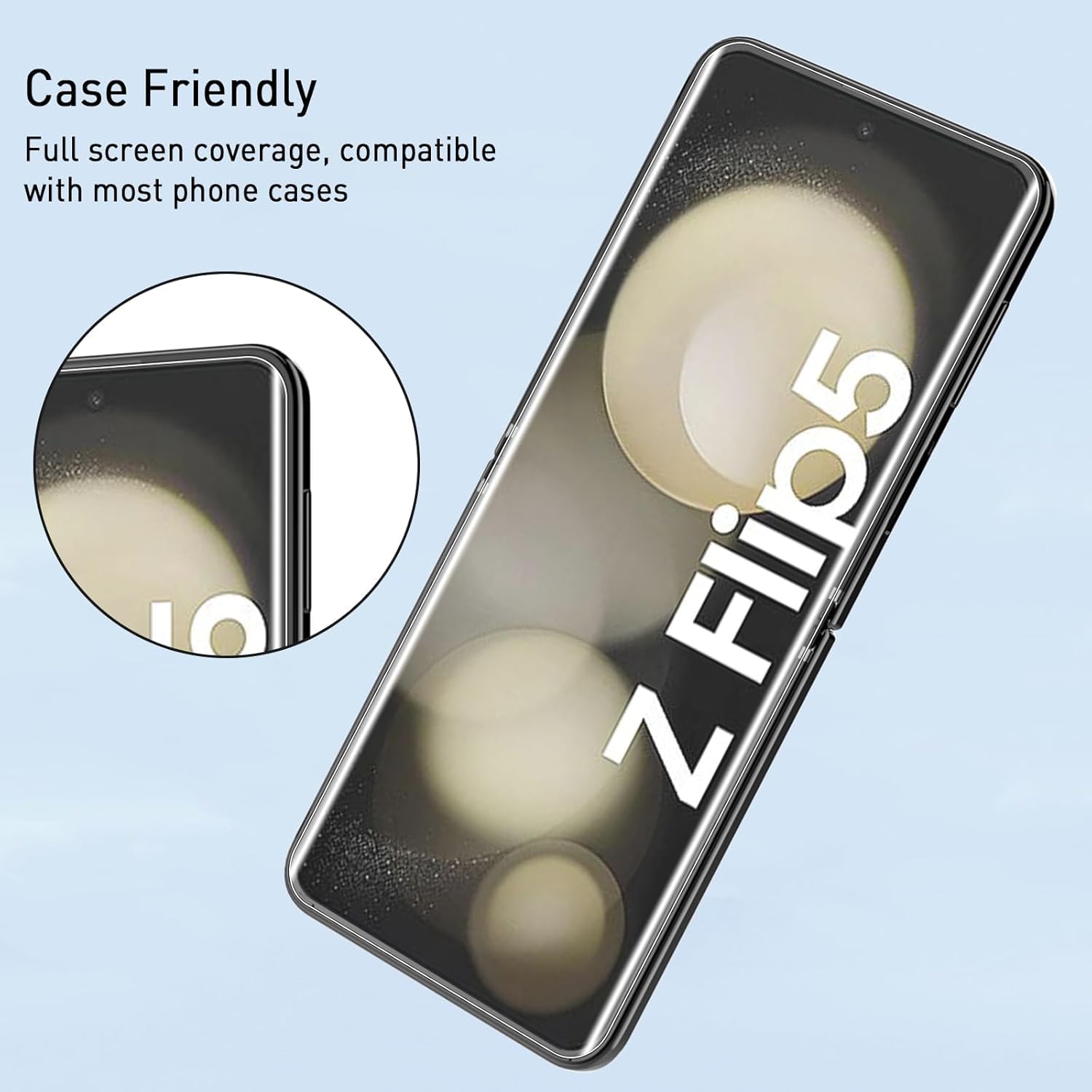4-in-1 Screen Protector for Samsung Galaxy Z Flip 5