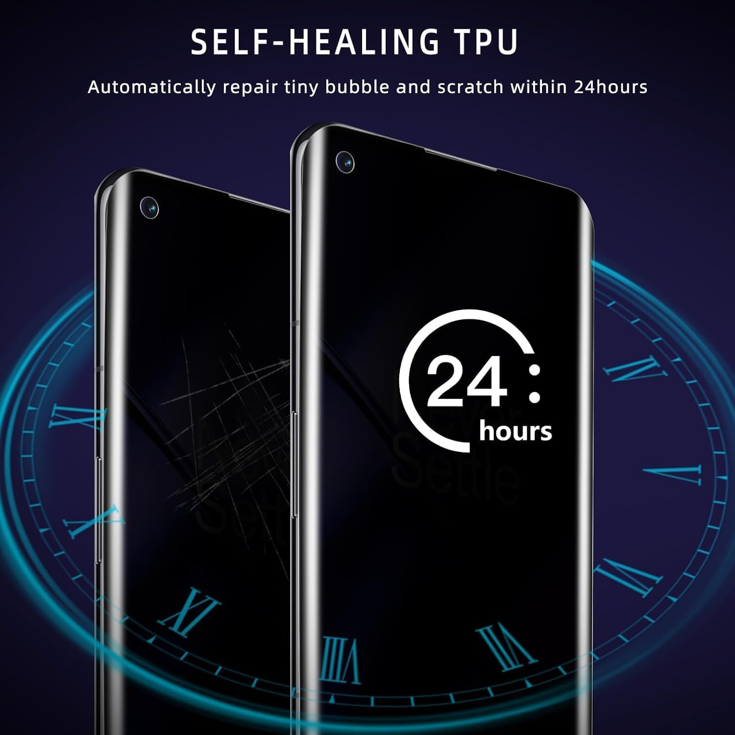 2 Pack Silicone Privacy Screen Protector for OnePlus 11