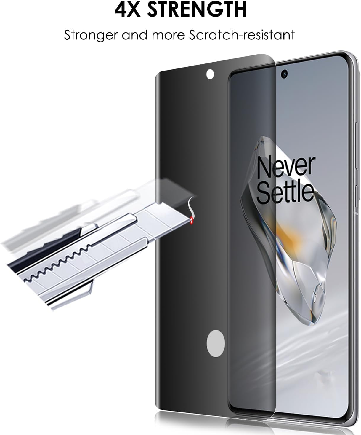 Privacy UV Tempered Glass for OnePlus 11R