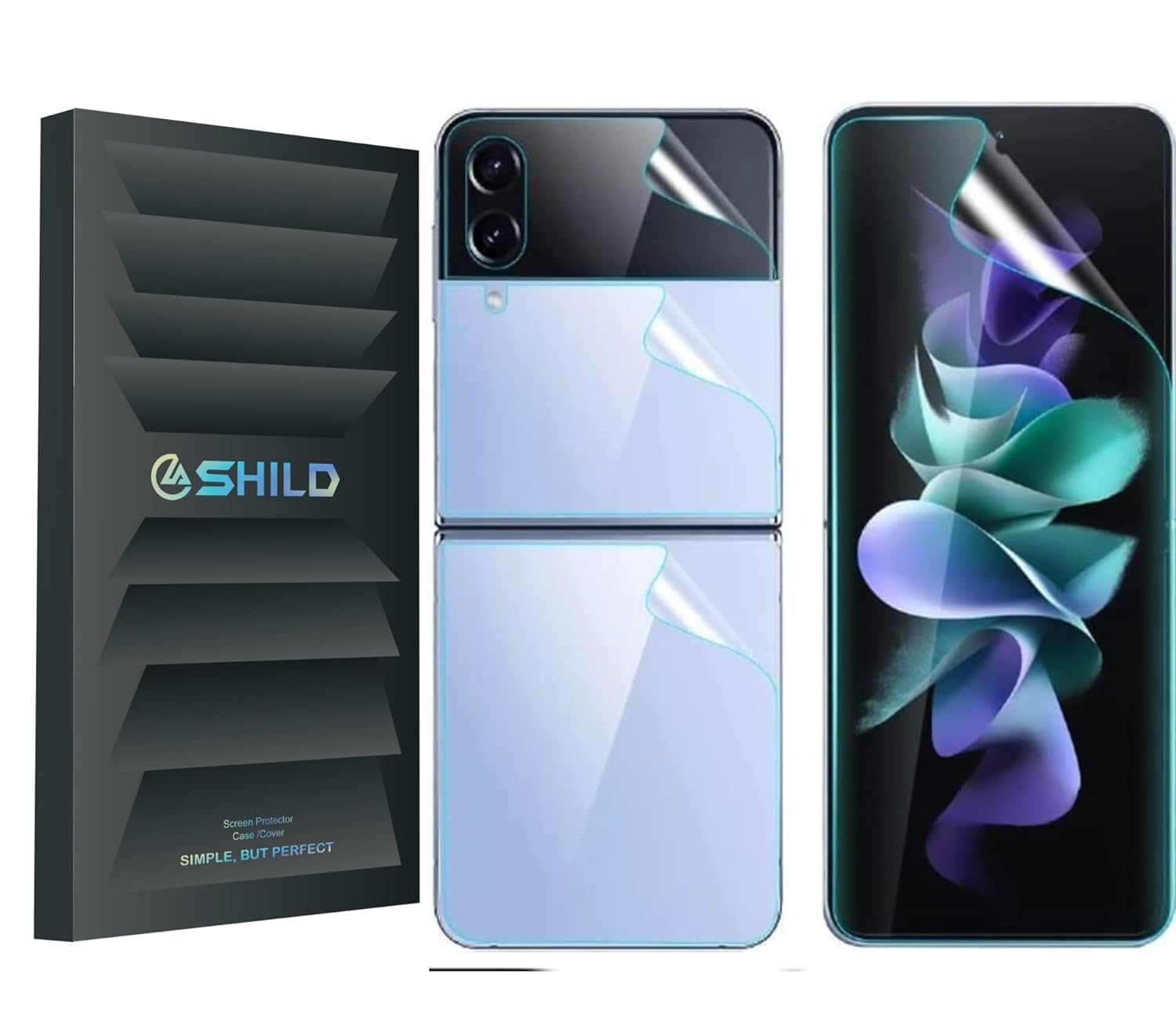 4-in-1 Silicone Screen Protector for Samsung Galaxy Z Flip 4