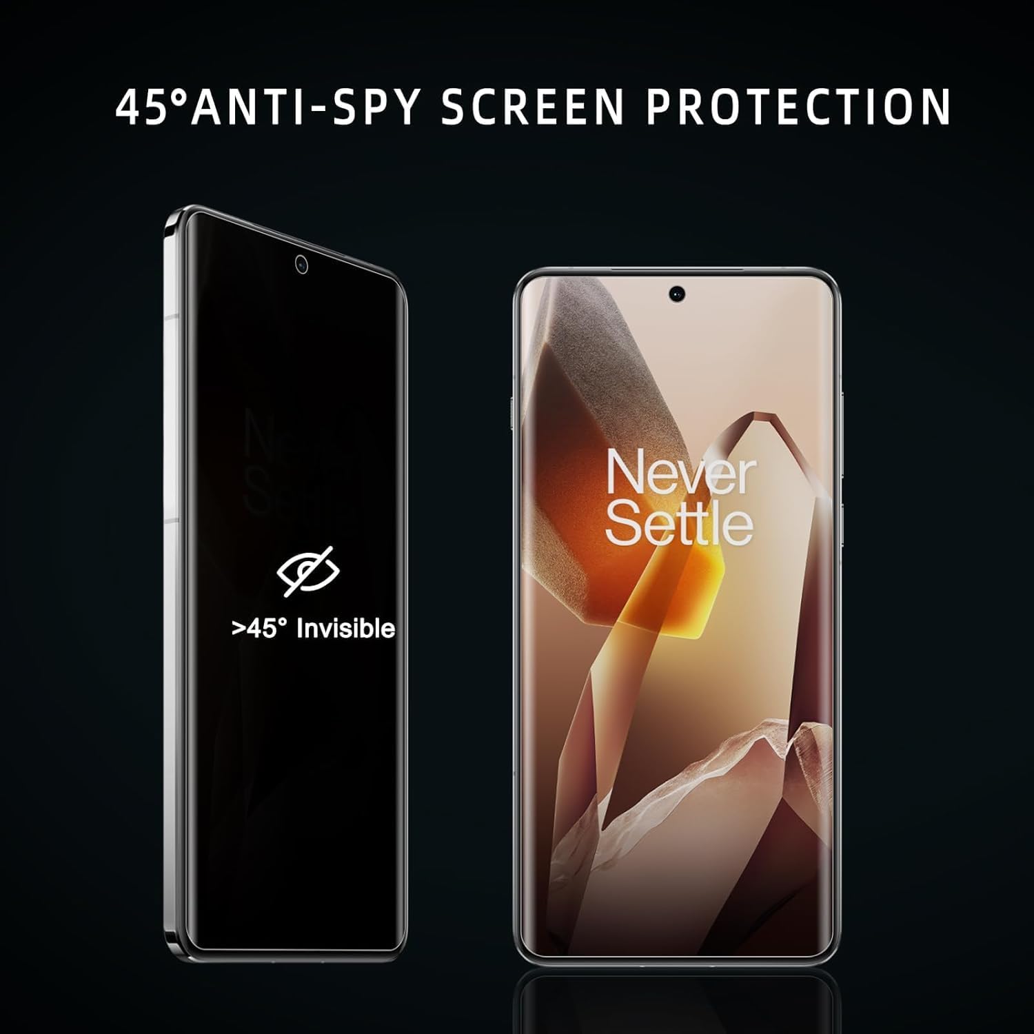 2-Pack Privacy Screen Protector for OnePlus 13
