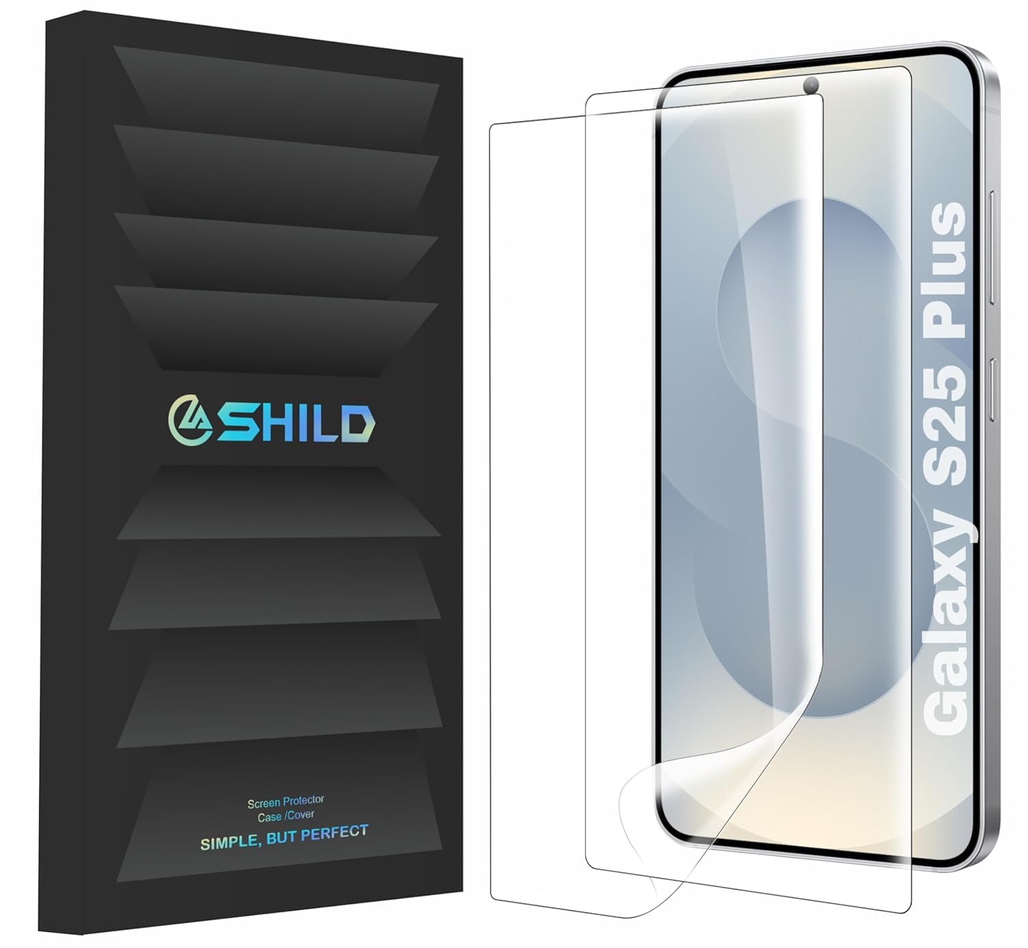 2-Pack Screen Protector for Samsung Galaxy S25 Plus