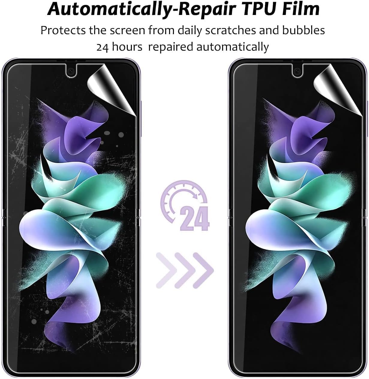 4-in-1 Flexible Screen Protector for Samsung Galaxy Z Flip 3