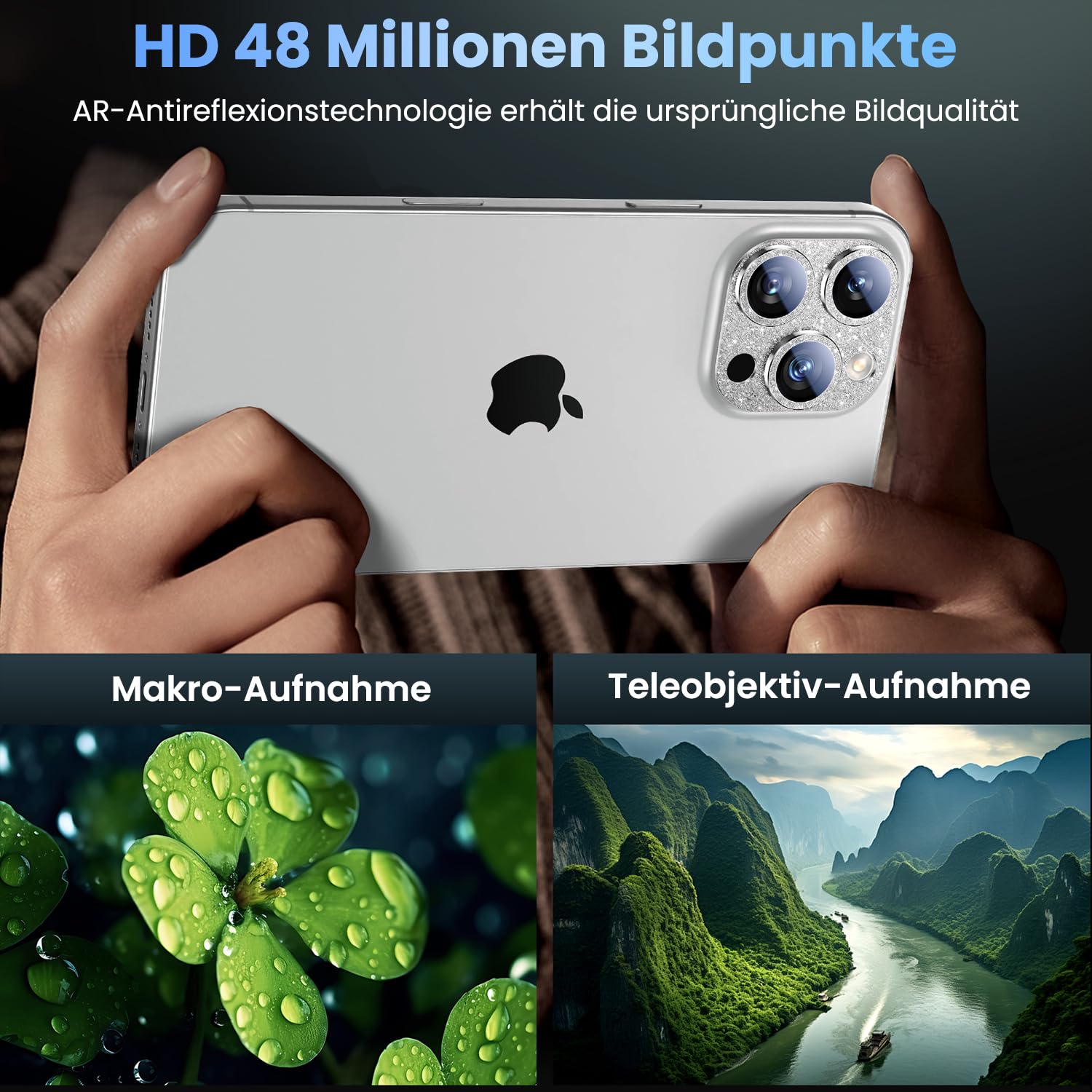 Camera Lens Protector for iPhone 16 Pro / 16 Pro Max
