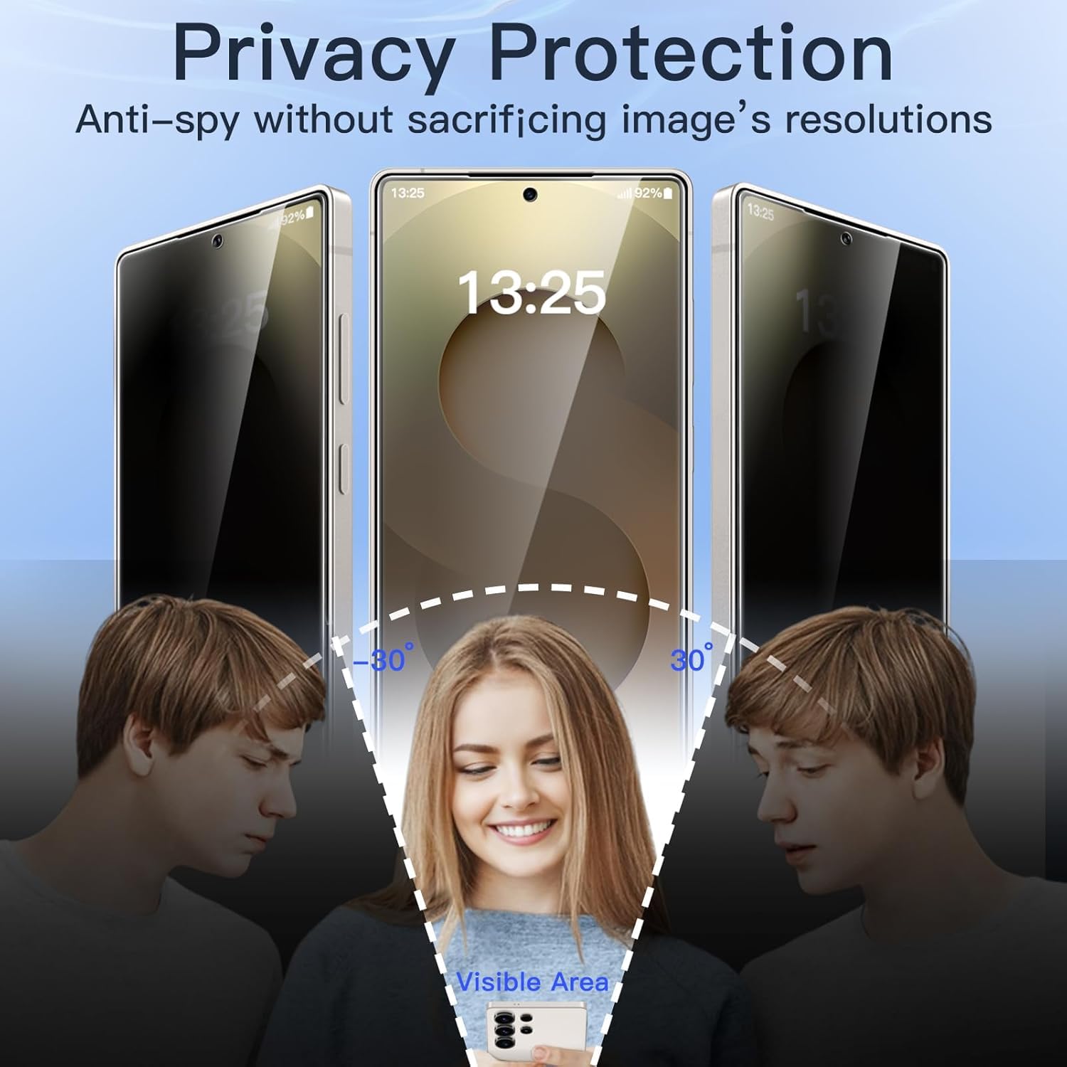 Privacy Tempered Glass for Samsung Galaxy S25 Ultra