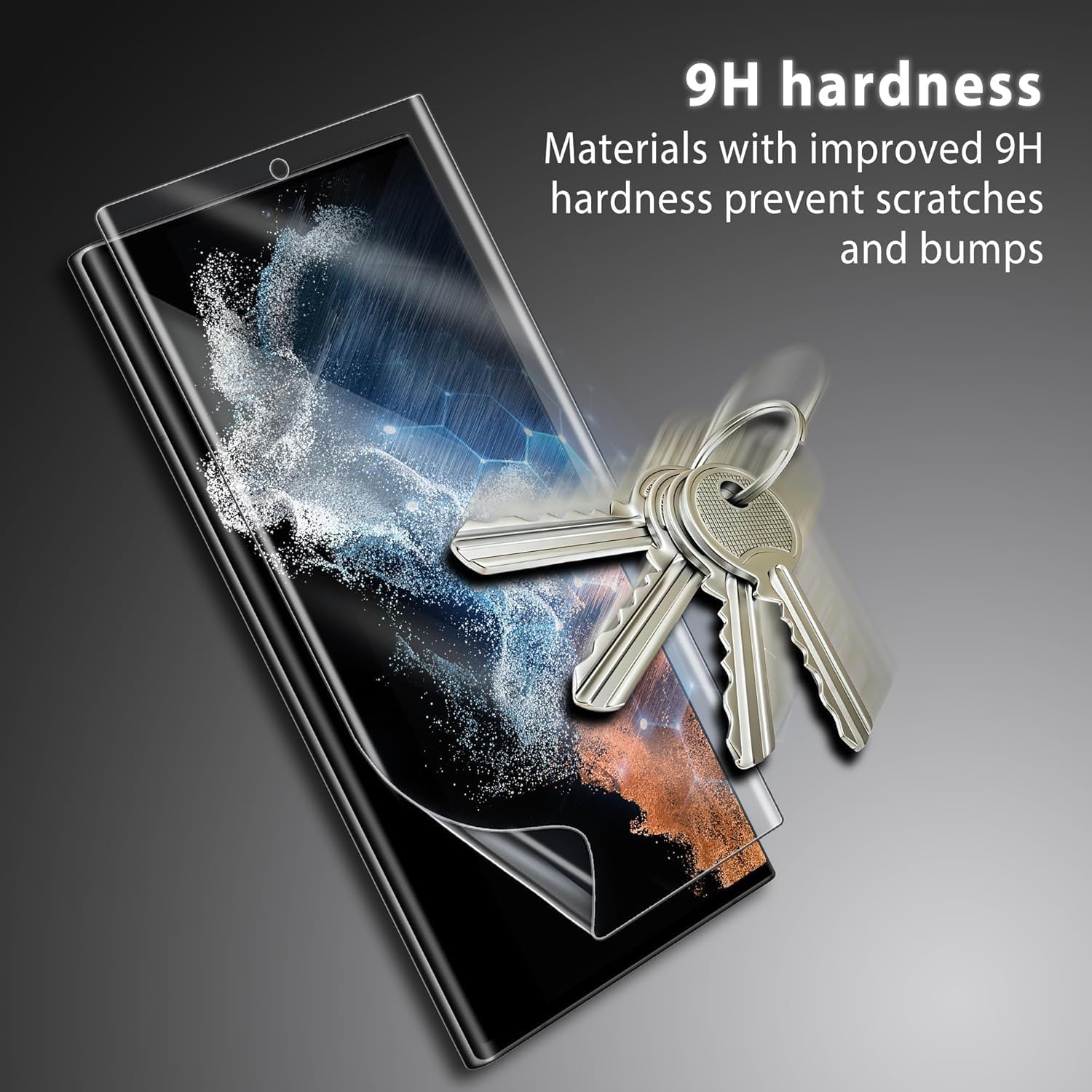 Silicone (2-Pack) Screen Protector for Motorola Edge 60 Fusion