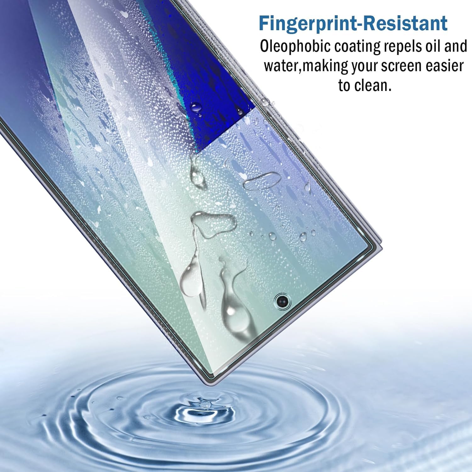 2-Pack) Tempered Glass Screen Protector for Samsung Galaxy Z Fold 7