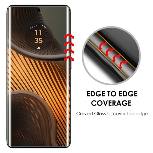 SHILD Tempered Glass for Moto Edge 50 Ultra | Superior Protection & Clarity - Image 4