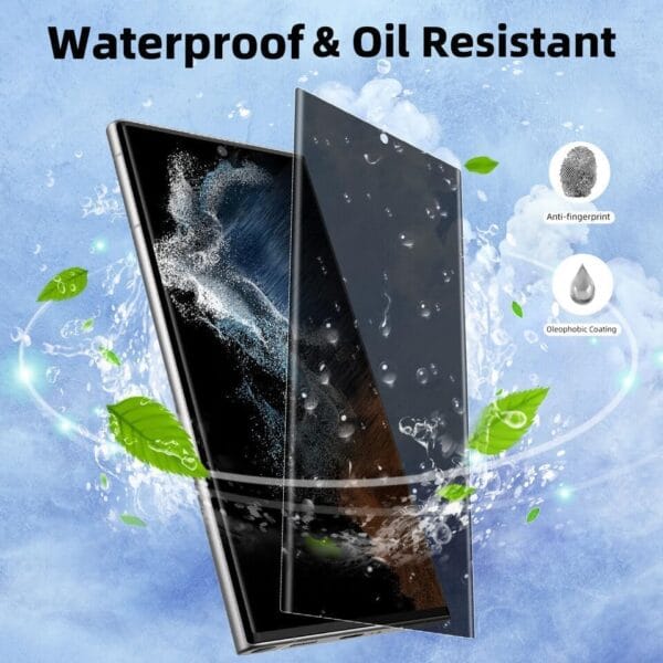 SHILD Privacy Screen Guard for Samsung S22 Ultra 5G: Anti-Glare & Scratch-Resistant Protection. - Image 7