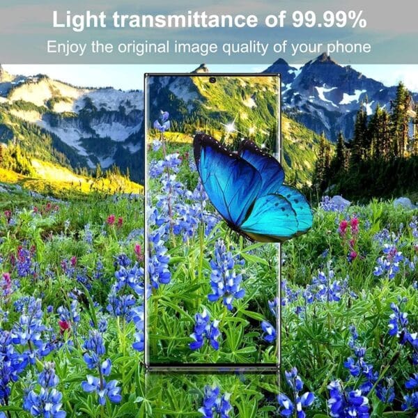 SHILD Privacy Screen Guard for Samsung S22 Ultra 5G: Anti-Glare & Scratch-Resistant Protection. - Image 8