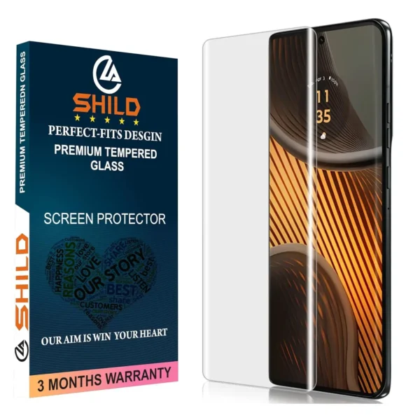 SHILD Tempered Glass for Moto Edge 50 Ultra | Superior Protection & Clarity