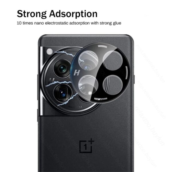 SHILD ( Pack 1 Back Camera Glass Protector for Oneplus 12 Camera Lens Protector Guard For Oneplus 12 | 3D Premium Camera Tempered Glass For Oneplus 12 - Image 3