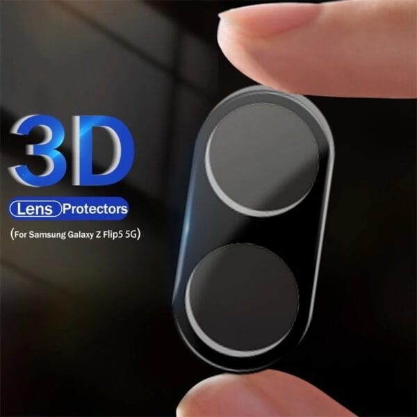 SHILD ( Pack 1 Back Camera Glass Protector for Samsung Z Flip 6 Camera Lens Protector Guard For | 3D Premium Camera Tempered Glass Z Flip 6 - Image 5