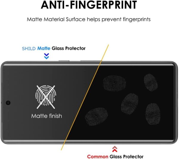 SHILD Matte Screen Guard for Mi 12 Pro | Anti-Glare | Fingerprint Resistant | Full Coverage | Scratch-Proof | HD Clarity | Easy Installation | Bubble-Free - Image 6