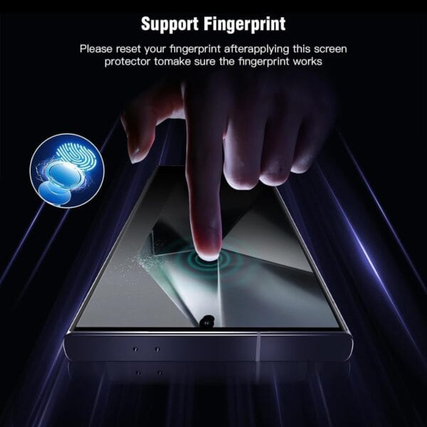 SHILD 2-Pack Tempered Glass Screen Protector for Samsung Galaxy S24 Ultra | Perfect-Fit Design, Military-Grade Protection, Anti-Scratch, Ultra Tough, Easy Installation - Image 2