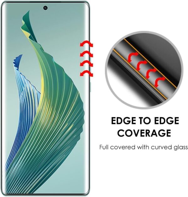 SHILD - (Pack 1 Perfect - Fits Design Tempered Glass Screen Protector For Oppo Reno 12 (6.8 inch 5G | UV Tempered Glass Protector For Oppo Reno 12-9H Hardness/HD/Fingerprint Working - Image 6