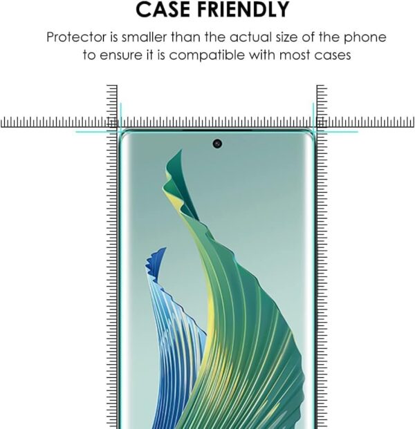 SHILD - (Pack 1 Perfect - Fits Design Tempered Glass Screen Protector For Oppo Reno 12 (6.8 inch 5G | UV Tempered Glass Protector For Oppo Reno 12-9H Hardness/HD/Fingerprint Working - Image 5