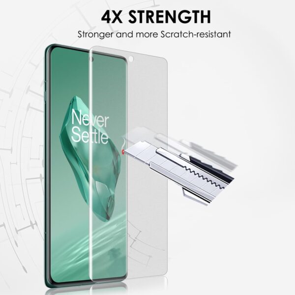 SHILD Tempered Glass Screen Protector for OnePlus 13 (6.78 Inch, 5G) | Perfect-Fit UV Tempered Glass with 9H Hardness, HD Clarity & Fingerprint Unlock Support (Pack of 1) - Image 3