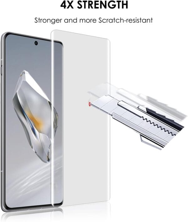 SHILD Tempered Glass Screen Protector for OnePlus 12 (6.8 Inch, 5G) | Perfect-Fit UV Tempered Glass with 9H Hardness, HD Clarity & Fingerprint Unlock Support - Image 6