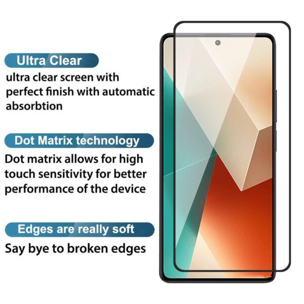 SHILD® - Pack of 1 Tempered Glass Screen Protector for Samsung A35 | HD Clarity | Anti-Scratch | Fingerprint Sensor Compatible | Perfect Fit Design - Image 4