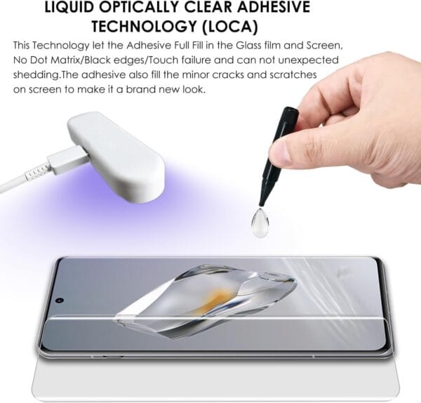 SHILD Tempered Glass Screen Protector for OnePlus 12 (6.8 Inch, 5G) | Perfect-Fit UV Tempered Glass with 9H Hardness, HD Clarity & Fingerprint Unlock Support - Image 5