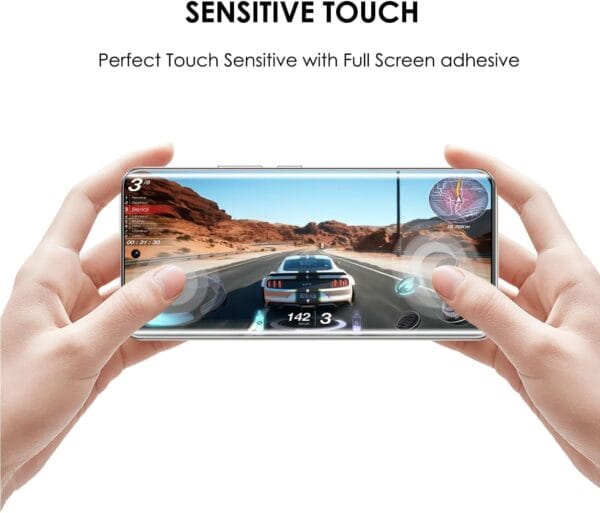 SHILD Tempered Glass Screen Protector (1 Pack) for OnePlus 12R (6.78 Inch 5G) – UV Tempered Glass, 9H Hardness, HD Clarity, Anti-Fingerprint, Perfect Fit Design - Image 7