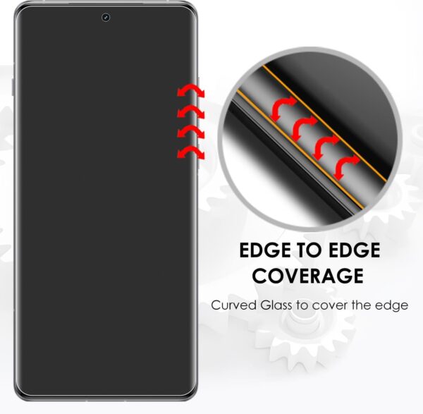 SHILD Tempered Glass Screen Protector for OnePlus 13 (6.78 Inch, 5G) | Perfect-Fit UV Tempered Glass with 9H Hardness, HD Clarity & Fingerprint Unlock Support (Pack of 1) - Image 8