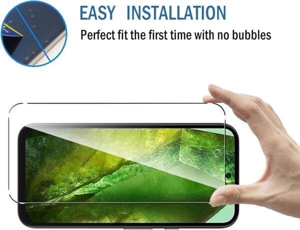 SHILD 2-Pack Perfect-Fit Tempered Glass Screen Protector for Google Pixel 8a | Military-Grade Protection, Ultra Tough, Scratch-Resistant, Easy Installation - Image 8