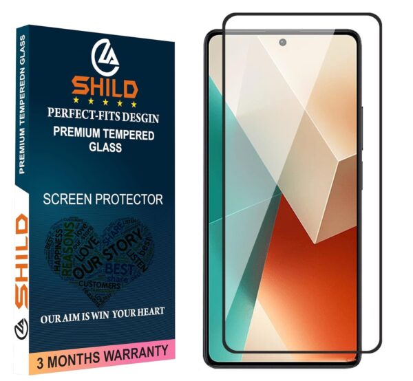 SHILD® Tempered Glass Screen Protector for Samsung A35 | 9H Hardness | HD Clarity | Anti-Scratch | Fingerprint Compatible | Easy Installation