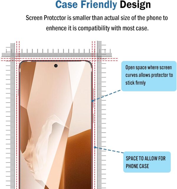 SHILD 2-Pack Tempered Glass Screen Protector for OnePlus 13R | Perfect-Fit Design, Military-Grade Protection, Ultra Tough, Anti-Scratch, Easy Installation - Image 4