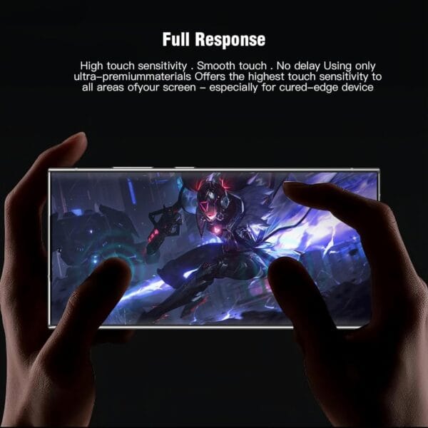SHILD 2-Pack Tempered Glass Screen Protector for Samsung Galaxy S24 Ultra | Perfect-Fit Design, Military-Grade Protection, Anti-Scratch, Ultra Tough, Easy Installation - Image 6
